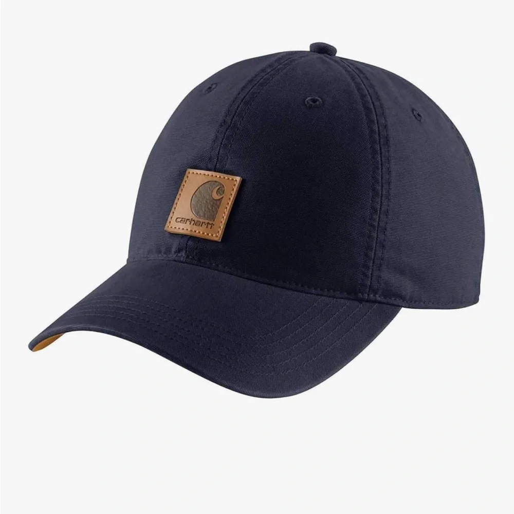 Carhartt Men/Womens Unisex Cotton Canvas Cap (Dark Indigo) - Picture 1 of 4